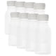 thumbnail image 1 of 8 Pack Reusable Clear Plastic Juice Bottles with Lids for Home Use ABS Transparent Design, 1 of 5