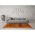 thumbnail image 3 of Ahgly Company Indoor Rectangle Persian Yellow Traditional Area Rugs, 8' x 10', 3 of 4