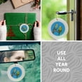 thumbnail image 5 of 3drose, Wildlife Budgie, Circle Porcelain Ornament, 5 of 7