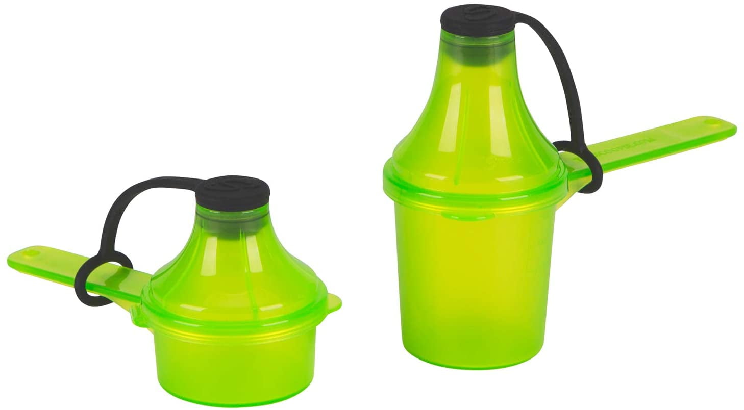 The Scoopie Scoop with Attached Funnel Pre Workout Supplement Container