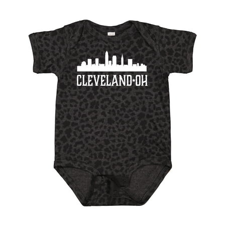 

Inktastic Cleveland Ohio Skyline City Silhouette Gift Baby Boy or Baby Girl Bodysuit