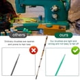 thumbnail image 4 of 200 Pcs Sewing Machine Cleaning Brushes Tool Kit, Disposable Bendable Pointed Tips Clean Sticks Multi-Purpose Long-Handled Cleaning Swabs for Makeup Cleaning Charging Port Sewing Machine Paint, 4 of 7