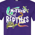 thumbnail image 4 of Inktastic Mother of Reptiles Cute Turtle, Lizards, Snake T-Shirt, 4 of 5