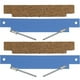 thumbnail image 1 of 2set 306508 Clothes Dryer Tumbler Front Glide Bearing Kit Replacement - for Whirlpool Maytag Dryers, 1 of 5