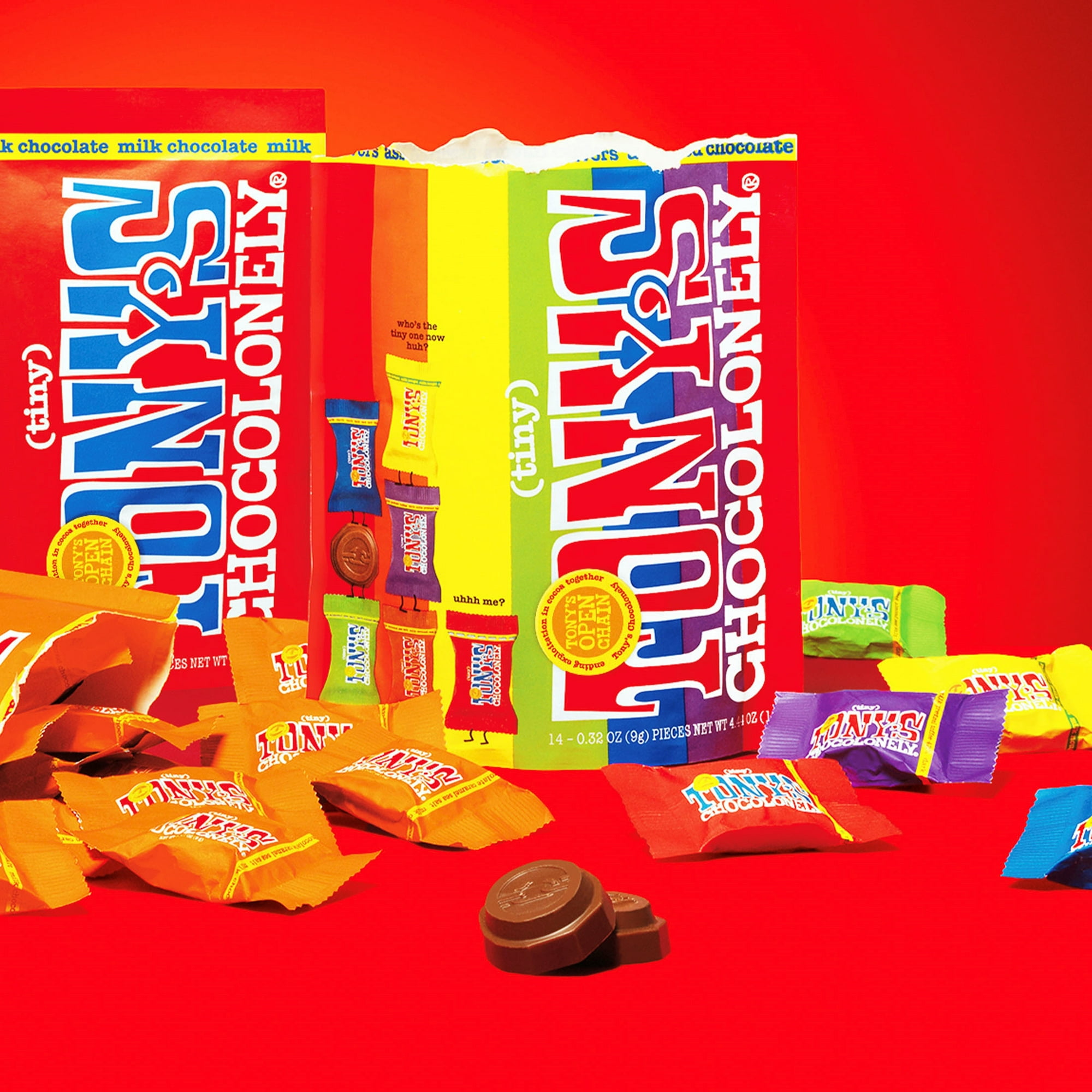 Tony's Chocolonely Tiny Tony's Mixed Flavor Pouch