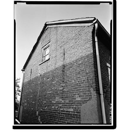 Historic Print, Central College, Temporary Quarters, 1107 West Washington Street, Pella, Marion County, IA - 2, 18" x 24"