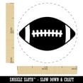 thumbnail image 2 of Football Sport Self-Inking Rubber Stamp Ink Stamper - Green Ink - Medium 1 Inch, 2 of 7