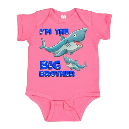 

Inktastic I m the Big Brother Shark Gift Baby Boy Bodysuit