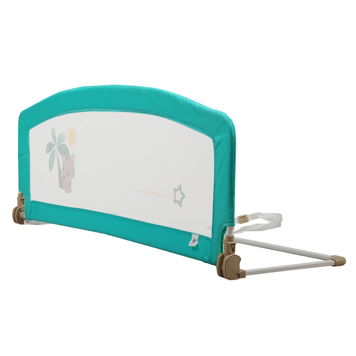 FreshTop Swing Down Bed Rail Guard with Reinforced Anchor Safety System