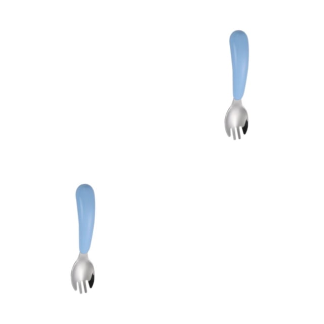 Injueey Vajilla para niños, cuchara, tenedor, forma de alimentación de bebé, cuenco, cubertería antideslizante, juego de platos, Type1 NO1