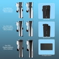 thumbnail image 4 of Compatible con PS5 Pro/Slim/Consola Soporte de pared con gancho de almacenamiento y colgador para auriculares y mandos para PlayStation 5 Organización de accesorios para consolas, 4 of 9