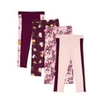 thumbnail image 3 of Garanimals Baby Girls & Toddler Girls Leggings, 4-Pack (12M-5T), 3 of 3