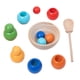 thumbnail image 1 of Rainbow Balls in Cups Montessori Toy Juguetes de educación temprana Motricidad fina Preescolar Juguetes sensoriales Entrenamiento Pensamiento lógico 6 colores Hugo Bolas en Copas, 1 of 10