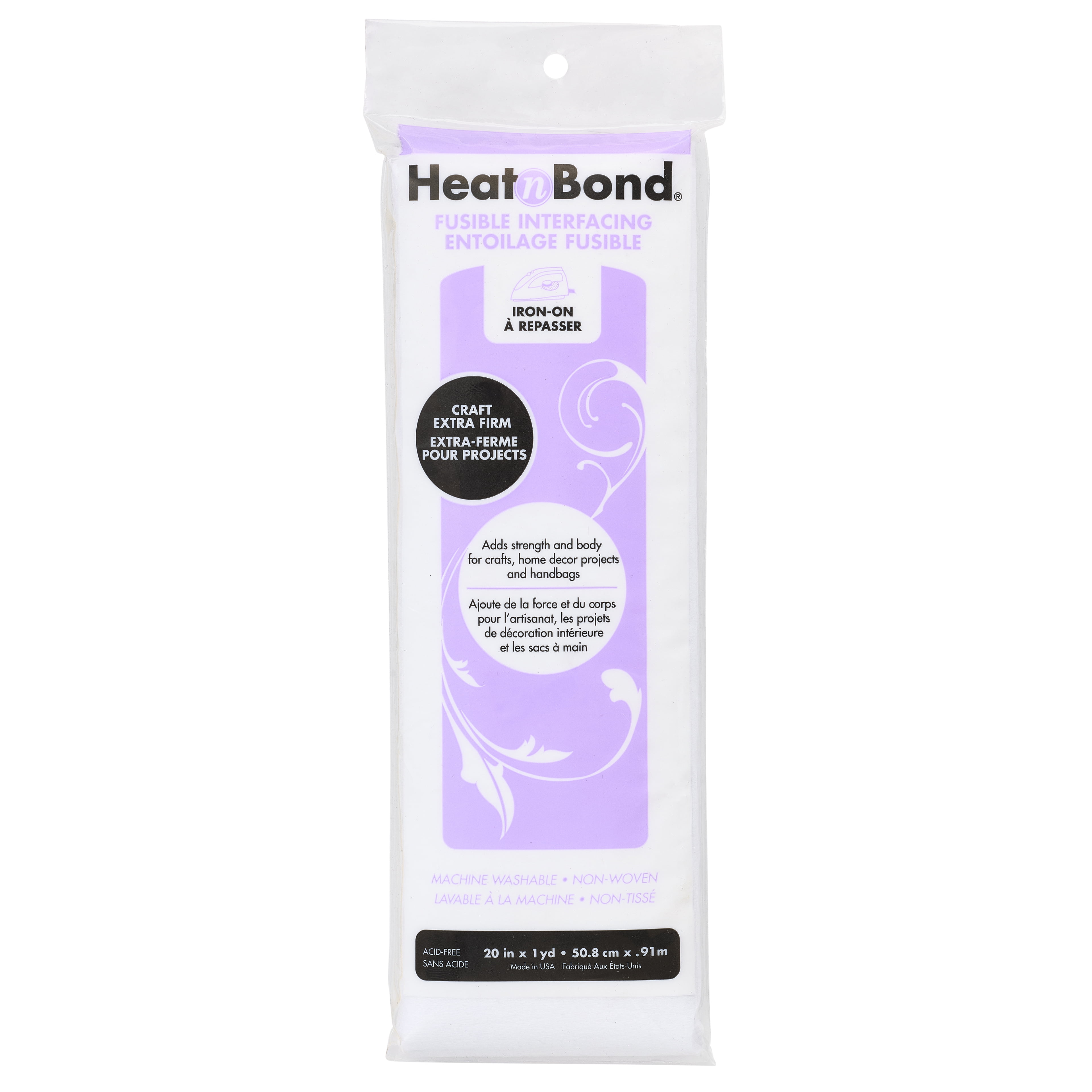 12 Pack: Heat n Bond Craft Extra Firm Iron-On Fusible Interfacing