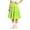 1-Green, variant on Girls Pleated Skirt, Girls A Line Cake Skirt, Puffy Solid Color Short Skirt, Casual Back To School Bottoms For Girls Ages 7–15