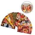 thumbnail image 5 of Set of 10 Halloween Cotton Fabric Quilting Patchwork Bundles Fabric for Scrapbooking Cloth Sewing DIY Craft Pillows 25x25cm Thanksgiving Theme, 5 of 8
