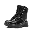 thumbnail image 3 of Botin Niña Dama Invierno Coqueta® Charol Negro Casuales negro 19, 3 of 6