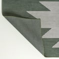 thumbnail image 6 of JONATHAN Y WASHABLE 5 x 8 Area Rug, Chayton Minimalist Geometric - Dark Green/Light Gray, WSH110C-5, 6 of 7