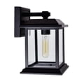 thumbnail image 5 of CWI Lighting Blackbridge 1 Light Outdoor Black Wall Lantern, 5 of 5