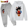thumbnail image 1 of Sudadera con capucha de Goku de dibujos animados para niños y niñas, Top de moda Simple, ropa para niños y niñas, siete Dragon Ball, 1 of 1