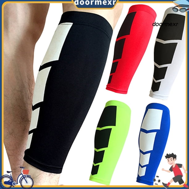 Deporte De La Pierna Pantorrilla De Apoyo Manga De Estiramiento Unisex De Compresión Protector