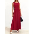 thumbnail image 5 of PRETTYGARDEN Summer Maxi Dresses for Women Sleeveless A Line Flowy Long Casual Sundress Wedding Guest Fashion Clothing, 5 of 10