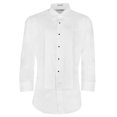 thumbnail image 4 of Neil Allyn Tuxedo Shirt - Laydown Collar 1/8 Inch Pleat Laydown Collar (XL: 17-36/37, White), 4 of 4