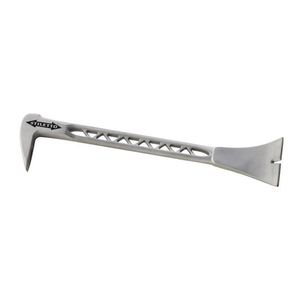 StilettoTRIMBAR5 8.5 in. Titanium Trim Bar Finish and Trim Puller