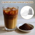 thumbnail image 4 of 50 Pcs No Mess Cold Brew Bags 6x10 inch Spice Bags Coffee Bag Disposable Filter Bag Brewing Fine Mesh Drawstring Pouches for Coffee Grounds Ice Tea Spice, 4 of 4