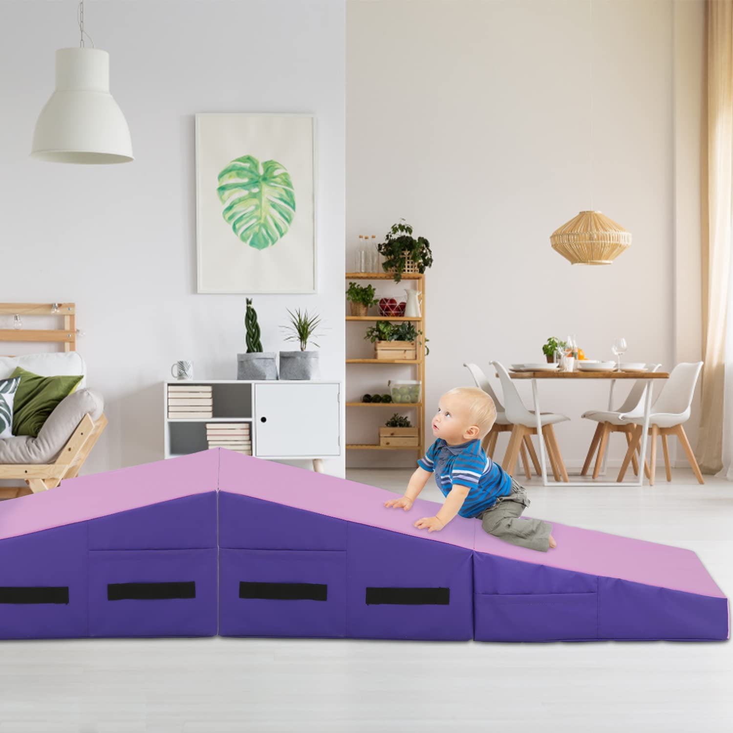 Buy Gymnastics Mat 48”X24”X14”Incline Tumbling Mats for Gymnastics for