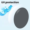 thumbnail image 3 of YAOBAMM Transparent Sunglasses Children Sunglasses Foldable Strong Hinge UV Protection Transparent Clear View Easy Storage Photo Prop Decorative Collapsible Sunglasses, 3 of 7
