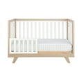 Second Story Home Wooster 3in1 Convertible Crib, Almond/White