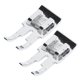 thumbnail image 3 of Accesorios para máquinas de coser, prensatelas de 2 piezas Prensatelas de 1/4 pulg. Pies de costura Tecnología avanzada, 3 of 9