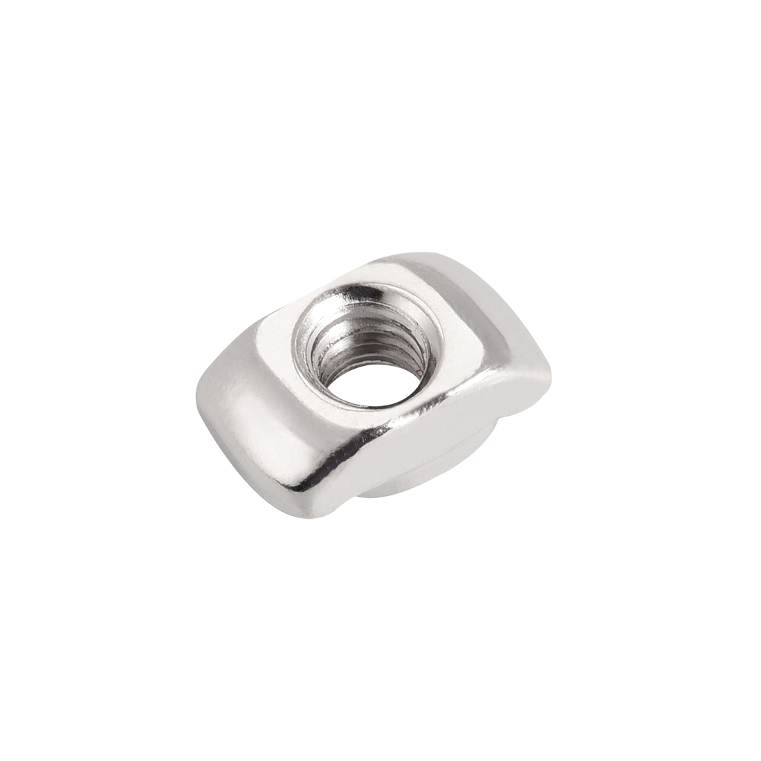 Uxcell M4 TNuts,Half Round Roll In Sliding T Slot Nut Fit 6mm Slot