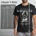 thumbnail image 5 of Men's The Nightmare Before Christmas Oogie Boogie The Moon Tarot Card Graphic Tee Black Small, 5 of 10