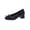 Black, variant on Women Casual Shoes Women's Elegant Coquette Ballet Pumps Low Chunky Block Heels Square Toe Comfy doll shoes with bowknots Cute Mary Janes Slip On Emo Shoes Office Business