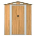thumbnail image 4 of vidaXL Storage Shed Outdoor Storage Shed for Backyard Patio Galvanized Steel, 4 of 7
