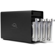 OWC ThunderBay 4 4-Bay 96TB (4x24TB) Thunderbolt 3 RAID 5 Enterprise Edition Array, Black