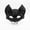 A4, variant on Half Face Bat Mask,Realistic Vampire Bat Mask,Scary Animal Headgear Costume for Halloween Christmas Role-Play Party