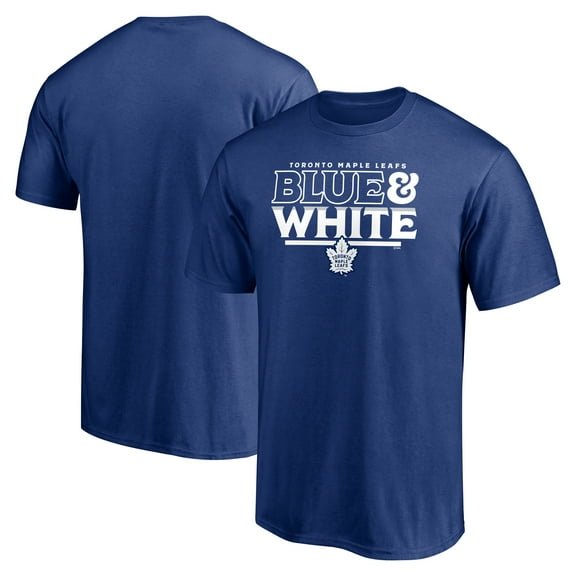 Men's Blue Toronto Maple Leafs Hometown Collection Push Ahead T-Shirt