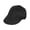 Black, variant on Straw Hat Wide Black Ribbon Bow Dome Flat Brim Baseball Hat Lightweight Breathable Sun Protection Hat