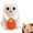 As shown4, variant on Halloween Ghost Figurine, Funny Pumpkin Ghost Statue Ghost Decoration Holding for Gift Props Tabletop Home Decor Gifts for Anniversary Weddings