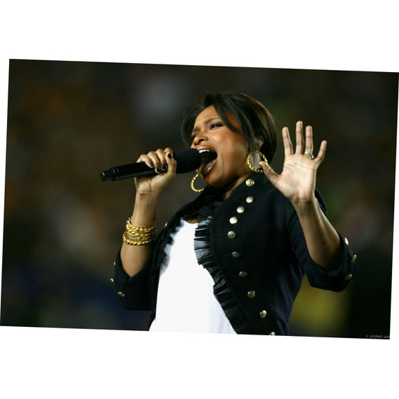 Jennifer Hudson Small poster Metal Sign 8inx 12in Print on Metal 8x12 Square Adults Z Posters