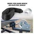 thumbnail image 2 of 1 Pc Boat Goods Fixed Rope Emergency Safety Cord 4/6Meters Length Trailer Marine Winch Strap With Metal Buckle, 2 of 7