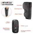thumbnail image 5 of CINCOM Masseur de Jambes Rechargeable pour la Circulation, Masseur de Jambes Sans Fil à Compression d'Air, Masseur de Mollets Admissible FSA/HSA (Unité), 5 of 5