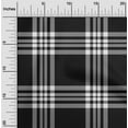thumbnail image 2 of oneOone Cotton Cambric Black Fabric Tartan Fabric For Sewing Printed Craft Fabric By The Yard 42 Inch Wide-8119, 2 of 4