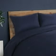 thumbnail image 2 of PiccoCasa Pompoms 3 Pieces Duvet Cover Bedding Set with 2 Pillowcases Navy Blue, King, 2 of 6