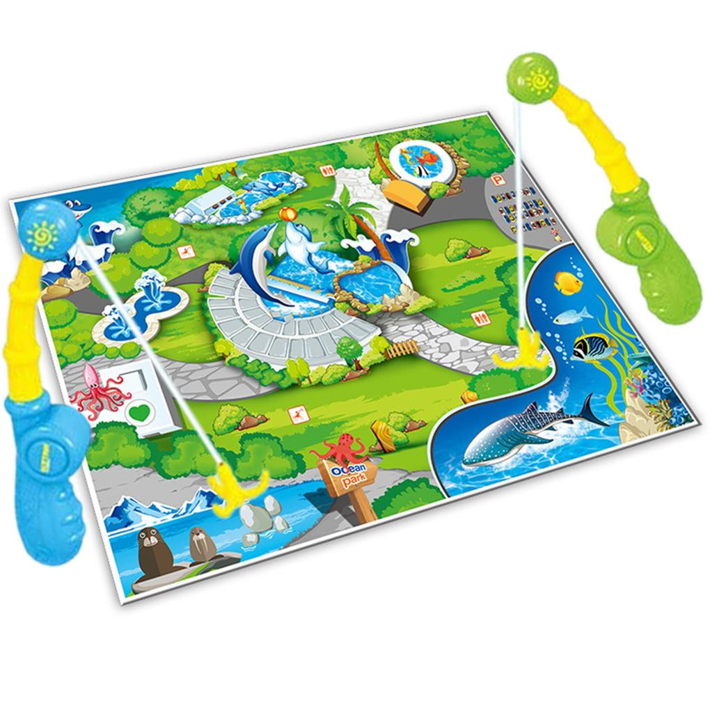 Jeu de pêche magnétique en bois Montessori pour enfants - Pour Les Petits