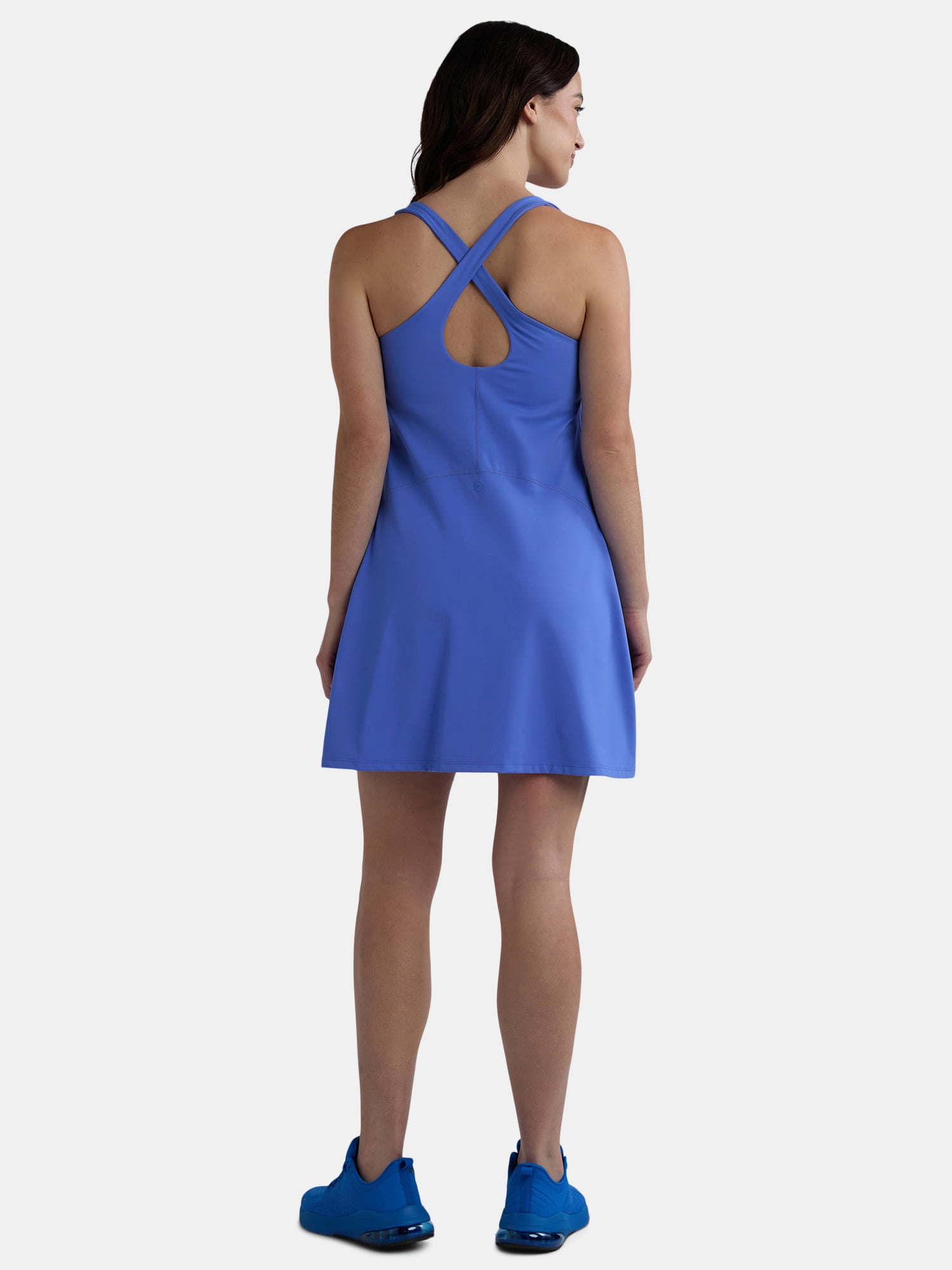 Avia Women's and Women's Plus Active Dress with Built In Bra, Sizes XS-4X