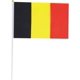 thumbnail image 2 of Bandera de Bélgica Banderas pequeñas de mano belgas Decoraciones Banderas internacionales del mundo del país para los Juegos Olímpicos de fiesta (paquete de 20), 2 of 5